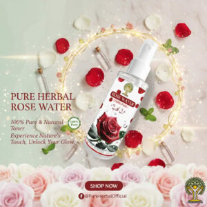 Rose Water - 120ml (100% Original)
